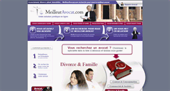 Desktop Screenshot of meilleuravocat.com
